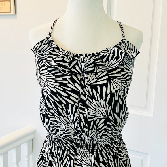 Banana Republic Sleeveless Floral Maxi Dress (size 2) - Picture 4 of 14